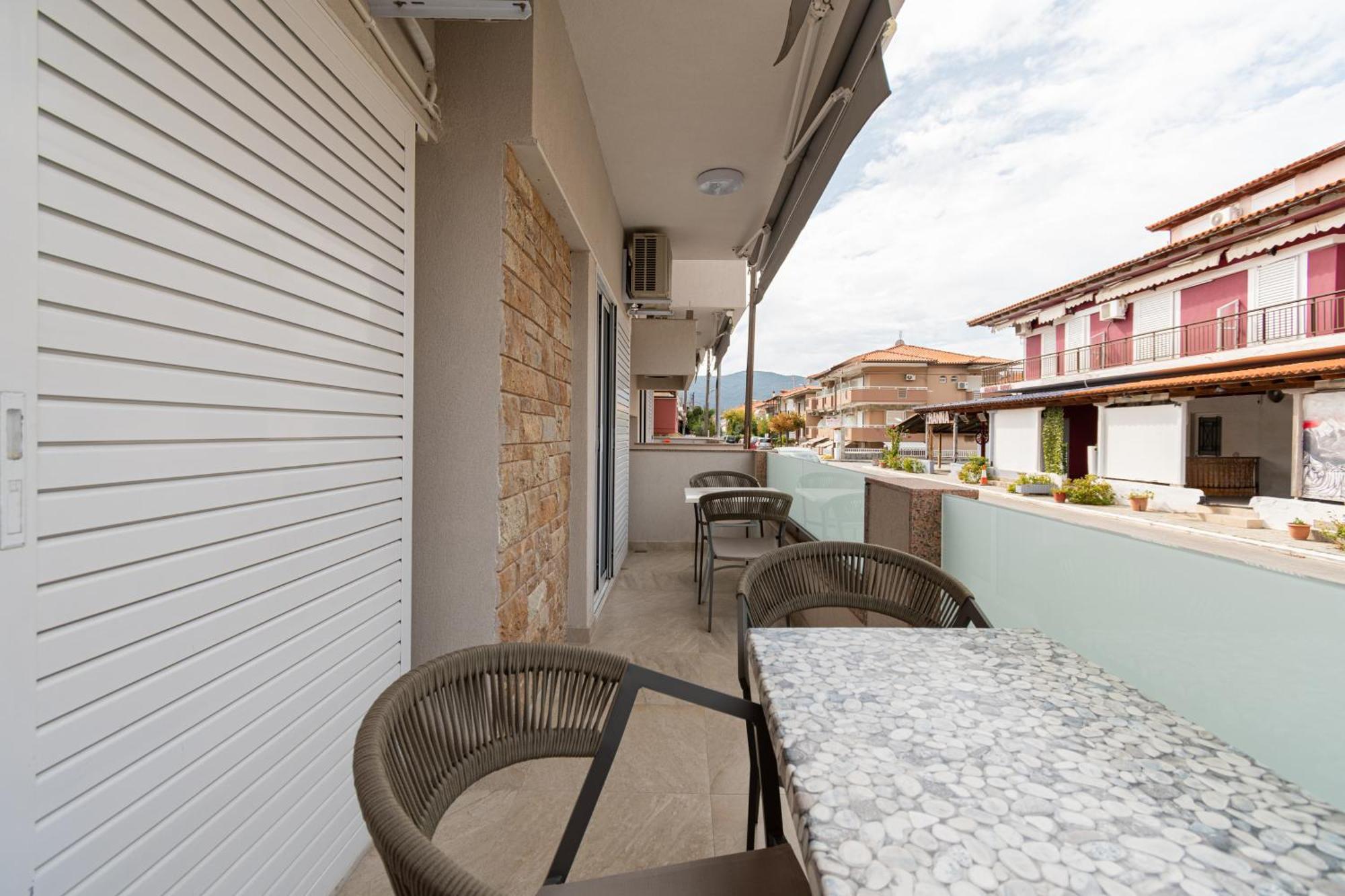 Villa Zoe On The Beach Sarti Extérieur photo