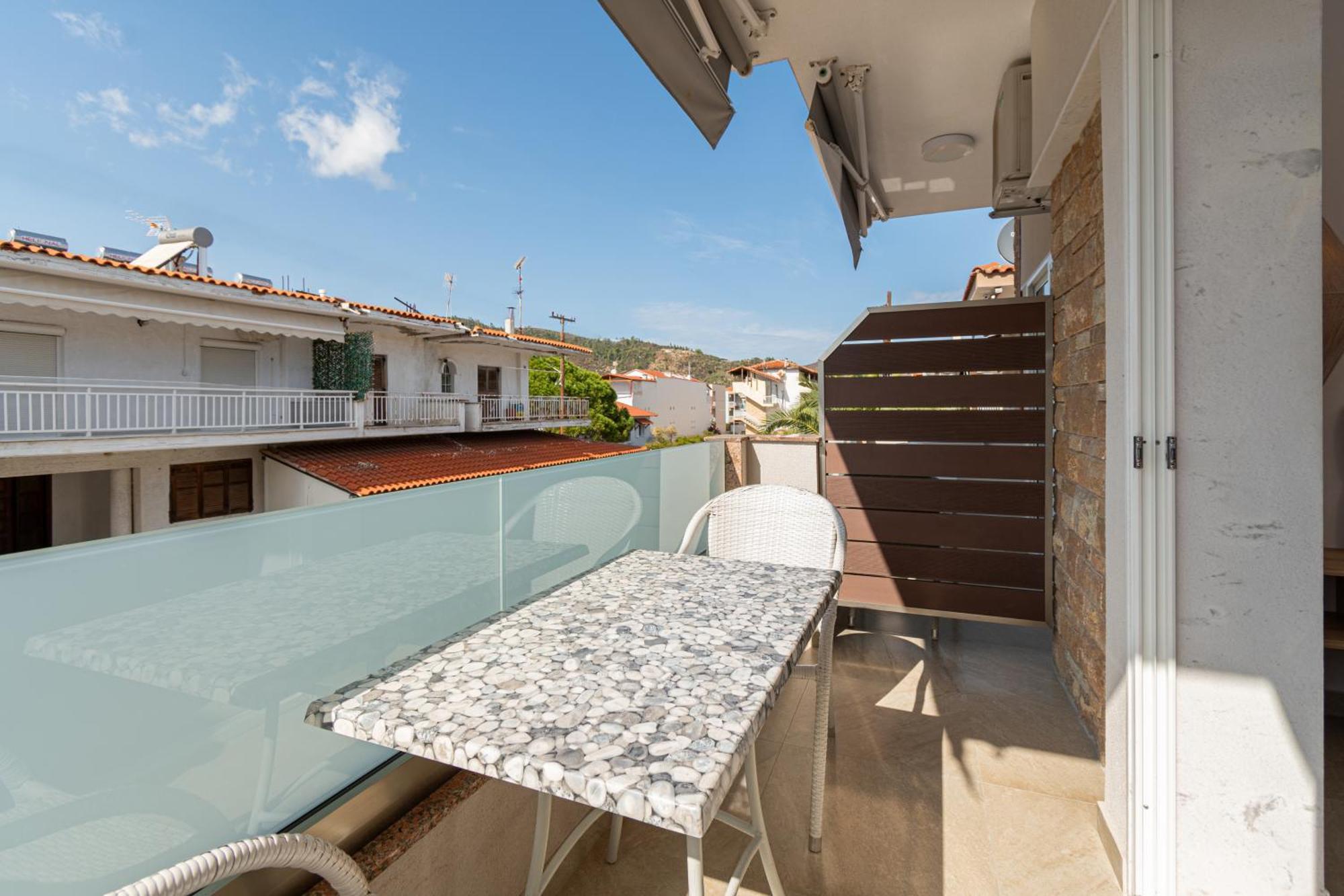 Villa Zoe On The Beach Sarti Extérieur photo