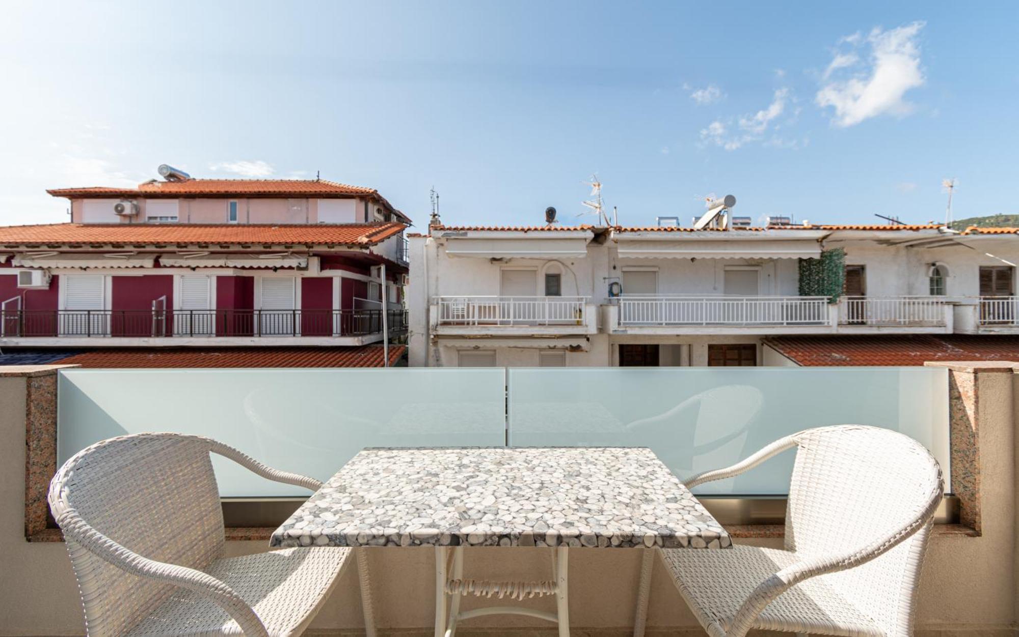 Villa Zoe On The Beach Sarti Extérieur photo